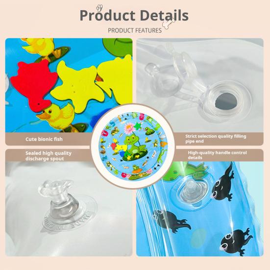 Коврик для игры с кошкой, утолщенный датчик воды, игровой коврик для домашних животных, охлаждающий коврик с датчиком воды, игрушка, интерактивный датчик воды для домашних животных