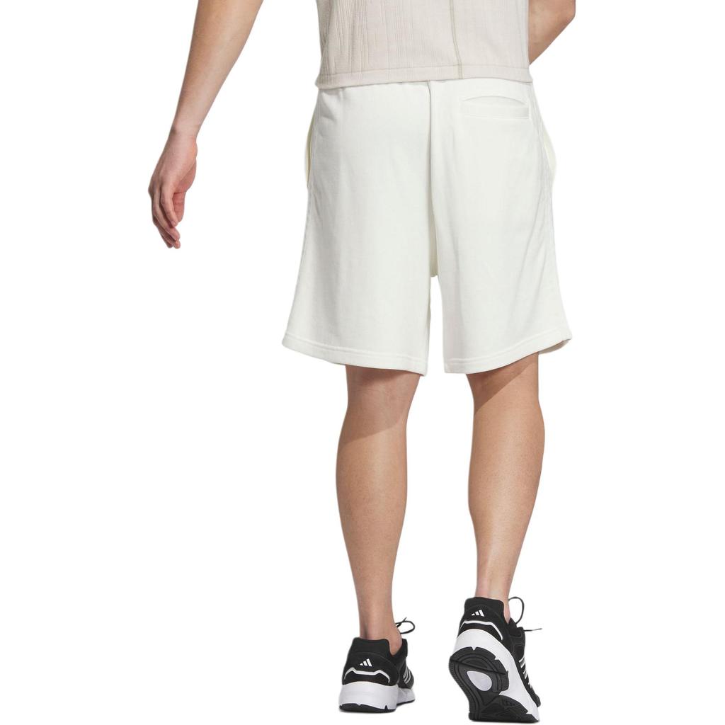 adidas St 3-полосатые шорты Hv удобные повседневные свободные мужские шорты Han-Jade-White JI8640