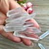 Natural Clear Quartz Crystal Point Terminated Small Size Pieces 50g