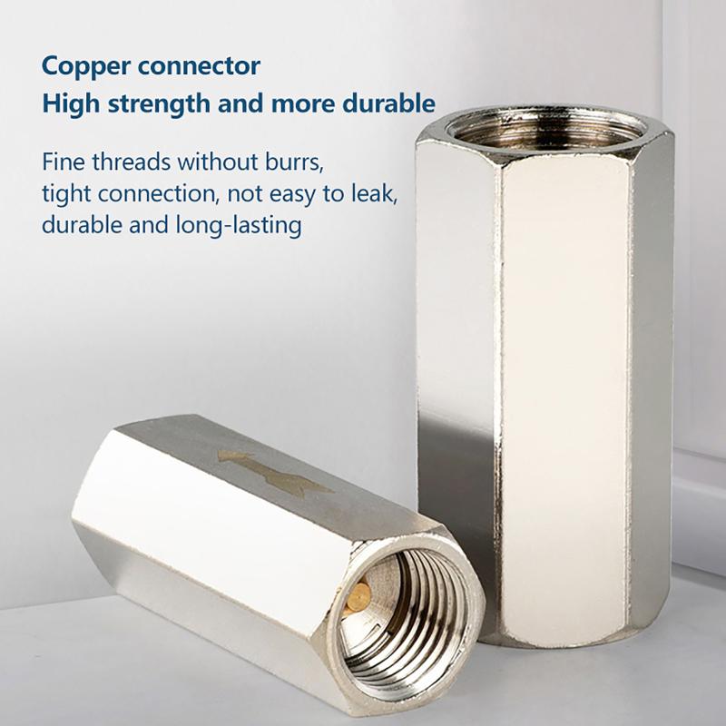 Durable Metal Pneumatic Check Valve BSP Threaded 18 14 38 12 34 Leak Proof Air Control Valve for Industrial Pneumatics