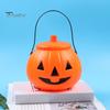 Halloween Pumpkin Bucket Treat-or-Trick Candy Box Party Props Festive Atmosphere Enhancer Fun Home Office Decoration