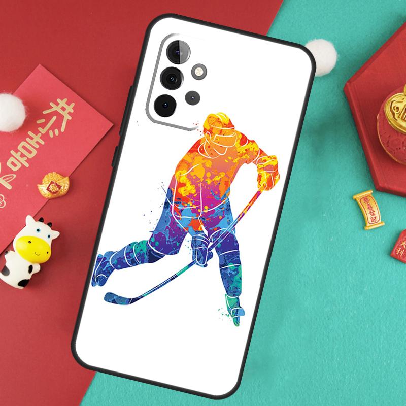Кейс для хоккея на льду для Samsung Galaxy A17 A55 A35 A15 A32 A52 A13 A33 A53 A14 A34 A54 A06 A16 A26 A36 A56