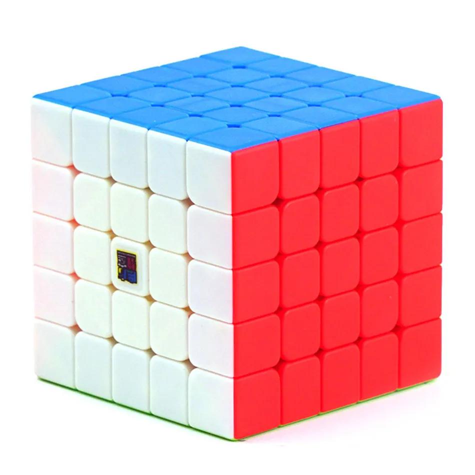 MOYU 4x4 5x5 6x6 7x7 8x8 Скоростной кубик Meilong Магический кубик Без наклеек Скоростные головоломки Кубики Игрушки Подарок Cubo Magico Детские игрушки
