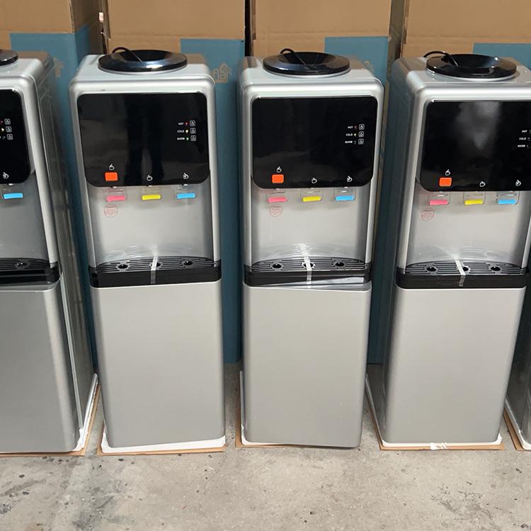 Компрессорный кулер для воды: Горячий и Холодный Вертикальный Диспенсер для Бутилированной Воды для Дома