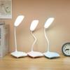 LED Table Lamp USB Rechargeable Dimmable Desk Reading Light Foldable Rotatable Touch Switch Study Work Bedroom Table