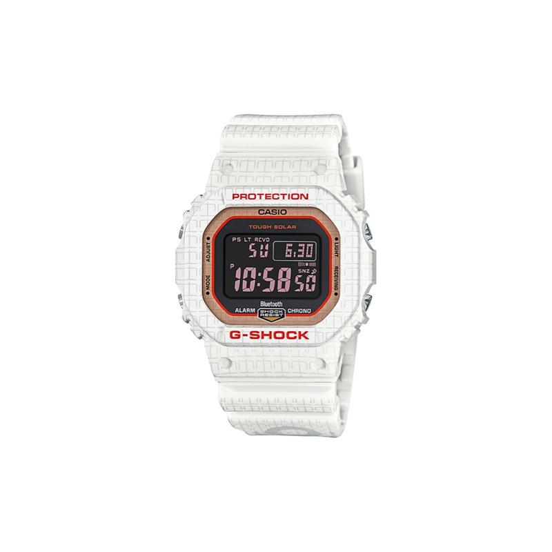 Casio Международная версия Чжао Юнь Пять Стихий Земля Сердце Горечавки Ударопрочный Солнечный Солнечный Кварцевый Механизм Японский и Корейский GW-B5600SGZ-7JR