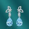 Sace Gems Классические серьги из медного сплава с цирконом, женские ювелирные изделия, свадебный подарок для вечеринки