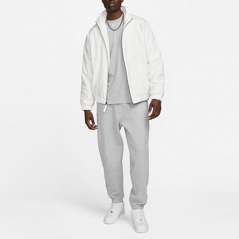 Nike Мужская футболка Solo Swoosh Приглушенный темно-серый FB7866-063