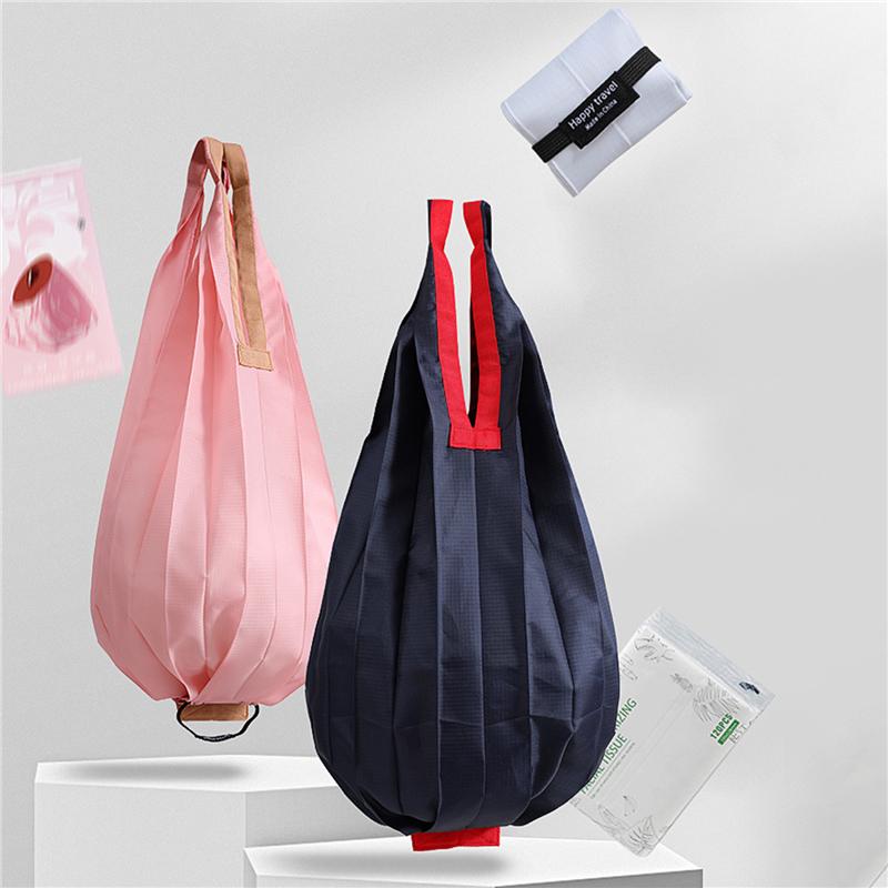 Folding Shopping Bag Portable Collapsible Bag Large Capacity Grocery Bag Supermarket Shopping Bag