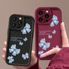 Синий чехол TPU с принтом банта для iPhone 16 Pro Max 15 Pro 14 13 12 11 XR XS 8 7, защитный матовый противоударный чехол для телефона