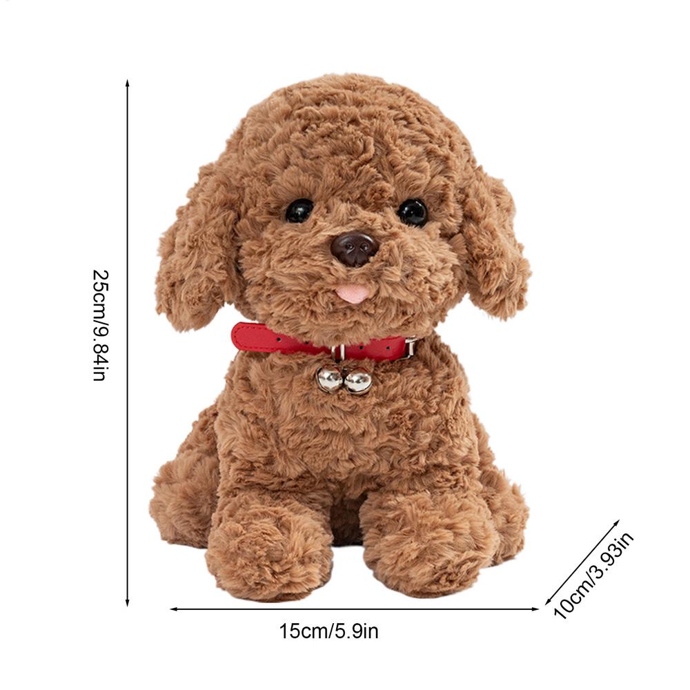 Plush Robot Puppy Interactive Animal Toy Robotic Puppy Dog Realistic for Boys Girls Family Friends Youth Teens Birthday