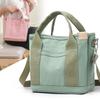 Canvas Durable Women's Top-handle Bag Girls Shoulder Bag Large Capacity Tote Handbags Female Travel Bag Portable Mommy Bag
