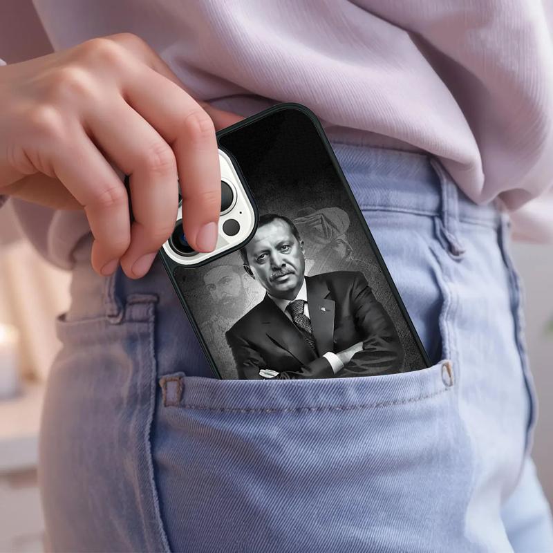 Turkey Recep Tayyip Erdogan Phone Case For iPhone 17 Air 15 16e 14 13 Pro Max Coque 12 11 Pro Max PLUS cover