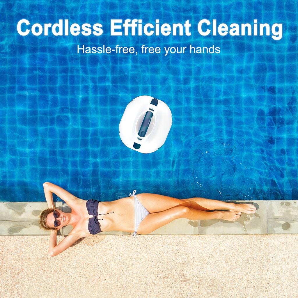 Полностью автоматический робот-пылесос для бассейна, самостоятельная парковка, беспроводной пылесос для бассейна, робот