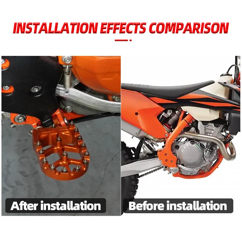 Footrest Footpeg Foot Pegs For KTM SX SXF EXC EXCF XC XCF XCW SX-F EXC-F 125 150 250 350 450 500 For Gas Gas MC EC For Husqvarna