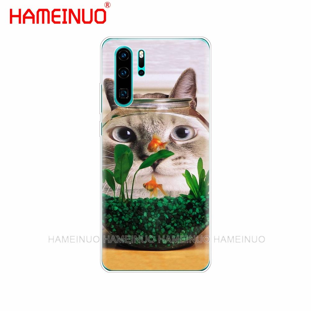 Силиконовый чехол для телефона huawei P30 PRO LITE P SMART 2019 plus p smart Z p20 lite 2019 милый золотая рыбка рыбак