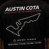 Austin Cota Circuit Shirt, Formula Racing Circuit Track Map T-Shirt, Motorsport Gift for racer, Track Fans Tee, Circuit of the Americas