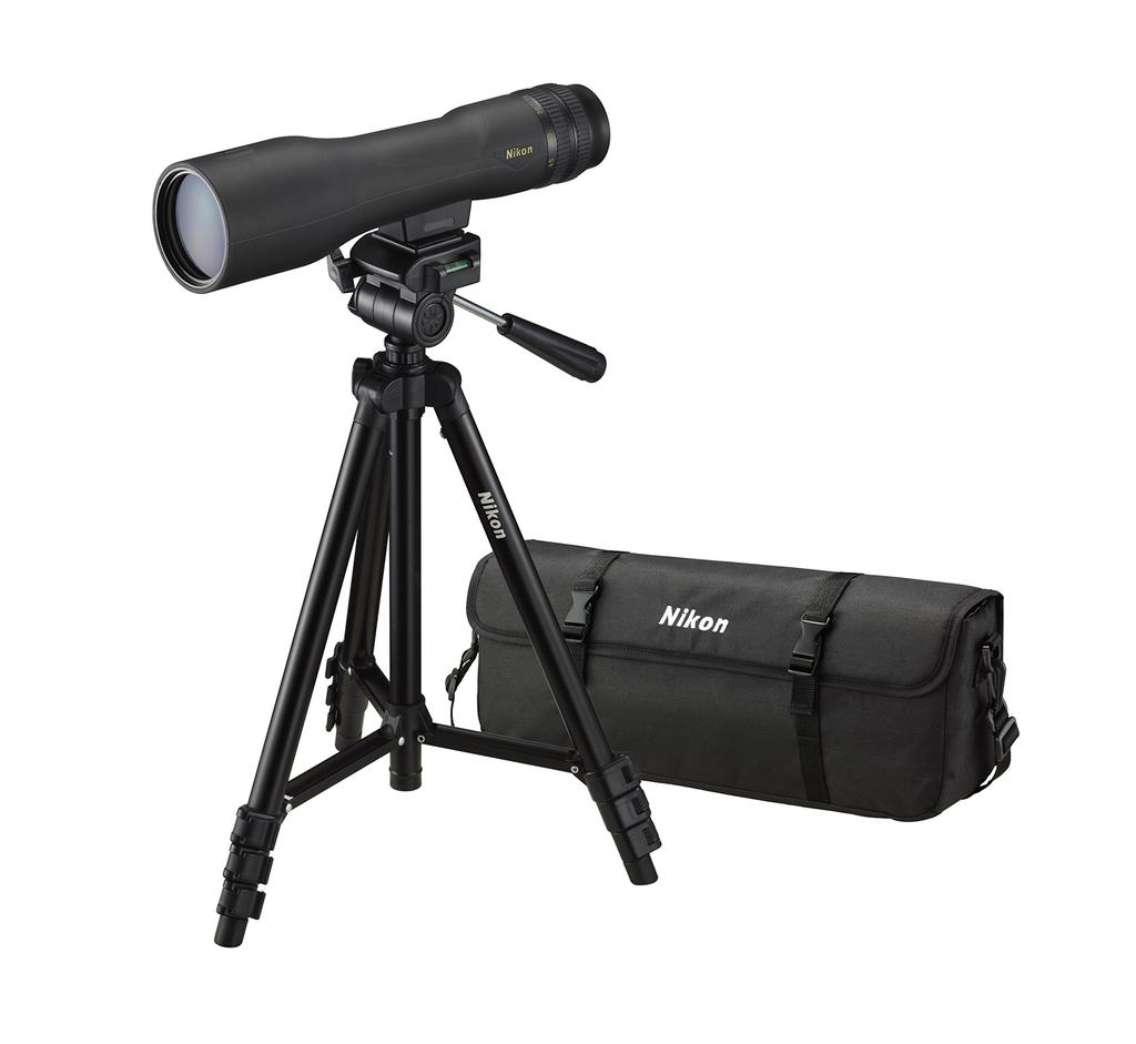 Nikon Prostaff 3 Roof Prism Zoom Monocular Telescope tripod and 60mm aperture 16-48x60 (with case) 16-48x magnification, PS316-48X