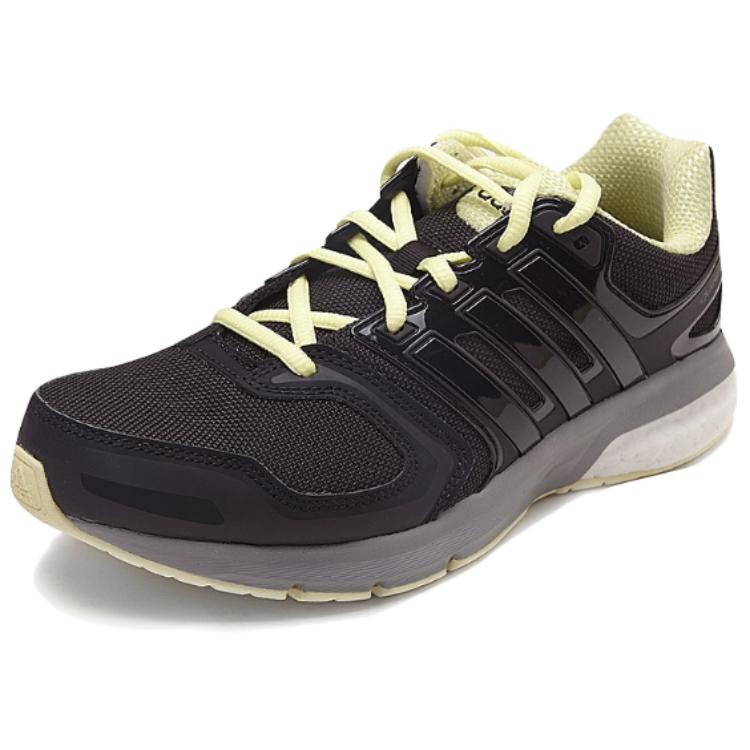 Adidas Questar Мягкие Удобные Нескользящие Прочные Кроссовки с Низким Верхом Женские Кроссовки Черные BA9510