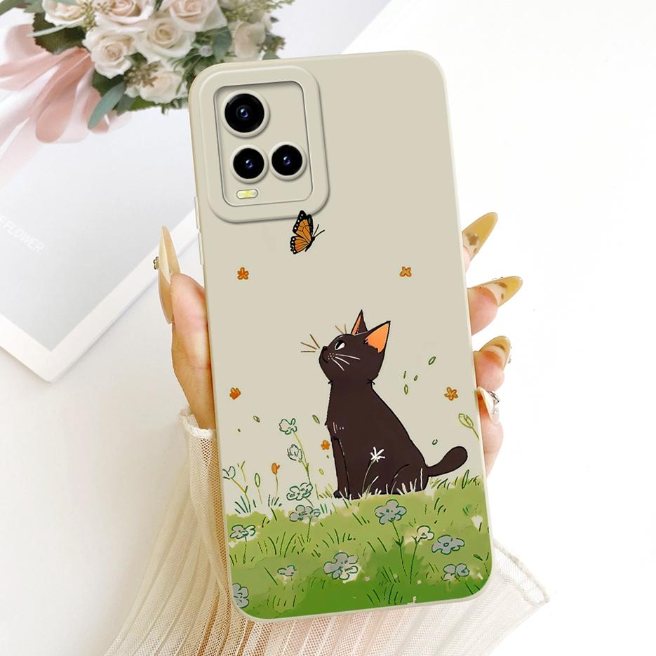 Для Vivo Y21 Y21s Чехол V2110 V2111 Крутой Чехол с Рисунком Совы и Дракона Мягкий ТПУ Чехол для Телефона Для Vivo Y33s Y33t 4G Y 21 t VivoY21 e Сумки