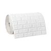 3D Self-Adhesive Wallpaper Continuous Waterproof Brick Wall Stickers Living Room Bedroom Children's Room Home Decoration