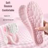 Breathable, Sweat-absorbing, Anti-bacterial Sports Insoles: Soft, Elastic, Shock-absorbing, and Comfortable for Long Standing.