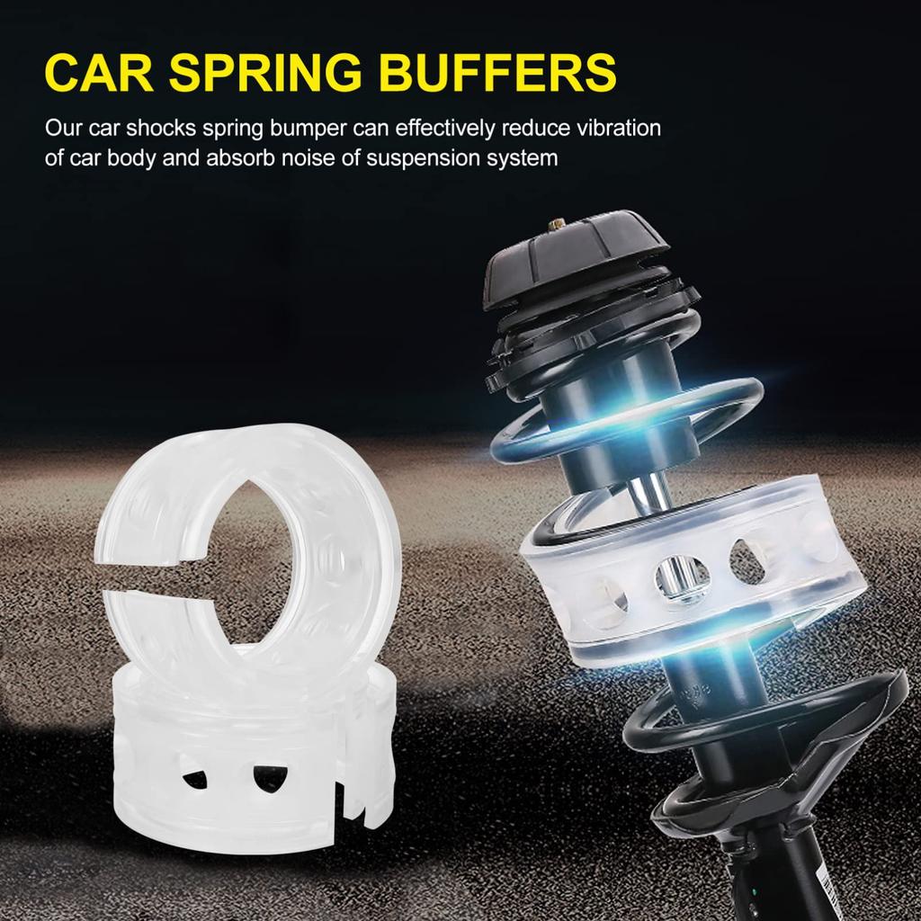 Ledmomo 2 шт. Резиновая проставка Пружина Резина Универсальная Автомобильная Резиновая Пружина Автомобильная Гармоническая Проставка Подвески