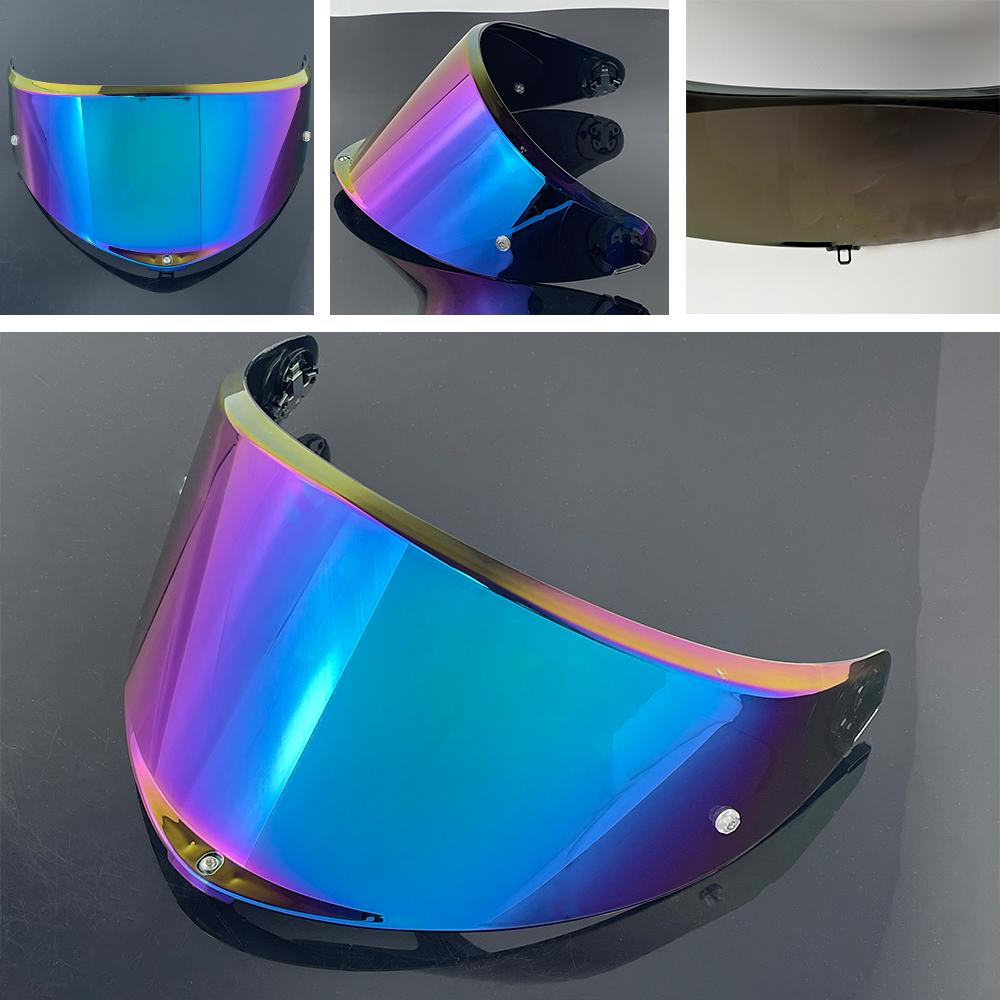 K6S Козырьки Шлем Защитный Щиток Лица Козырек Ветрозащитный для AGV K6 Высокая Прочность Сила Солнцезащитный Электролитическое Покрытие