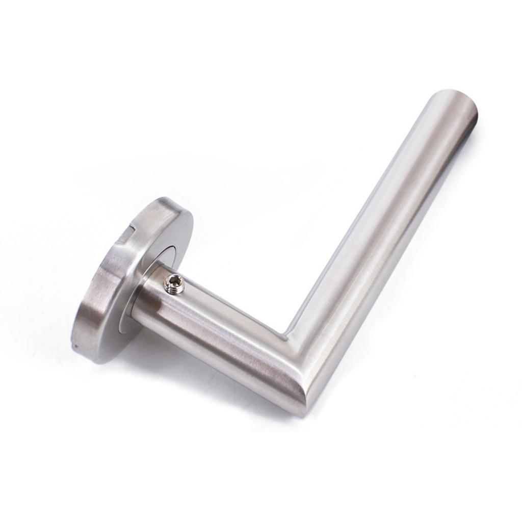 Дверной замок с рычажным механизмом, круглая ручка с Т-образной планкой, стальные уголки, дверная ручка для внутренних дверей, требующих защиты ключом