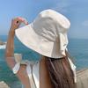 Sunshade Wide Brim Cap Sunscreen UV Protection Sun Hat Casual Bow Bucket Hat  Summer