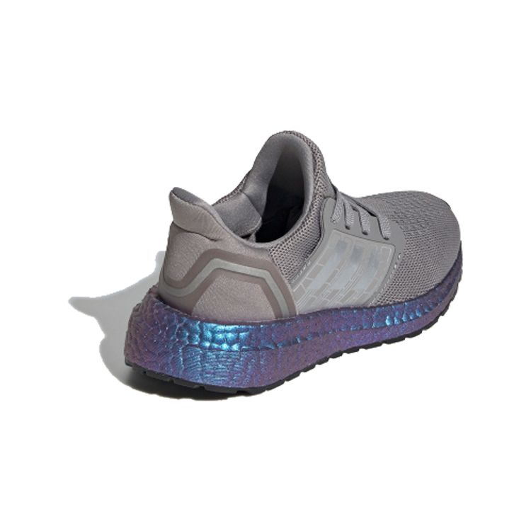 adidas Детские кроссовки для бега с низкой посадкой и ультраамортизацией Детские кроссовки для бега Серо-коричнево-фиолетовые EG4809