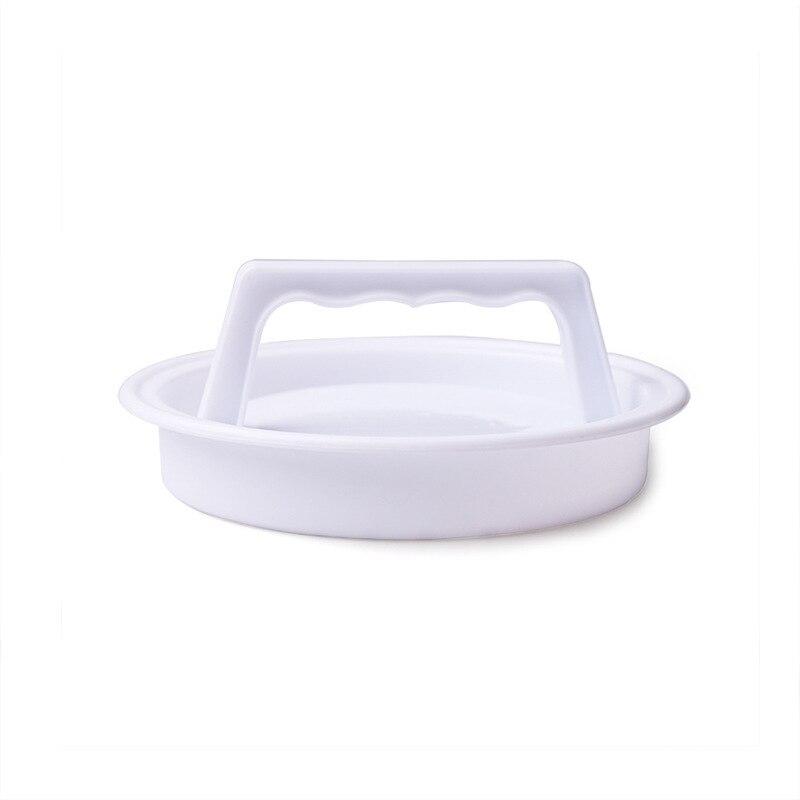 Пресс для гамбургеров круглой формы, пищевой пластик, гамбургер, мясо, говядина, гриль, фаршированный пресс для гамбургеров, форма для приготовления пирожков, кухонный инструмент