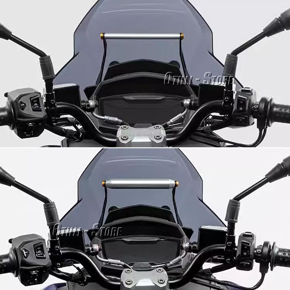 Motorcycle windshield Stand Holder Phone Mobile Phone GPS Navigation Bracket For APRILIA sr gt200 SR GT200 GT 200 2022 2023