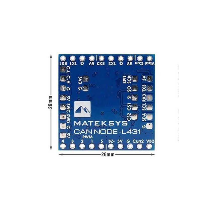 1 шт. Fpv Diy Детали Can-L431 Ap_Periph Узел L431 Для RC Дрона Ardupilot GPS Компас Барометр Датчик Воздушной Скорости Для Matek