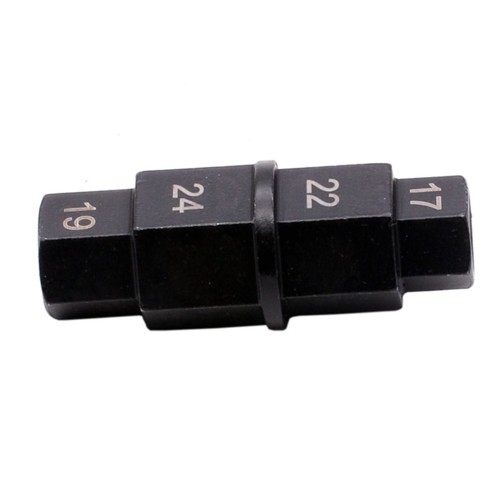 17 19 22 24mm Front Wheel Axle Removal Tool 4-In-1 Repair Wrench Durable Hex Key Socket