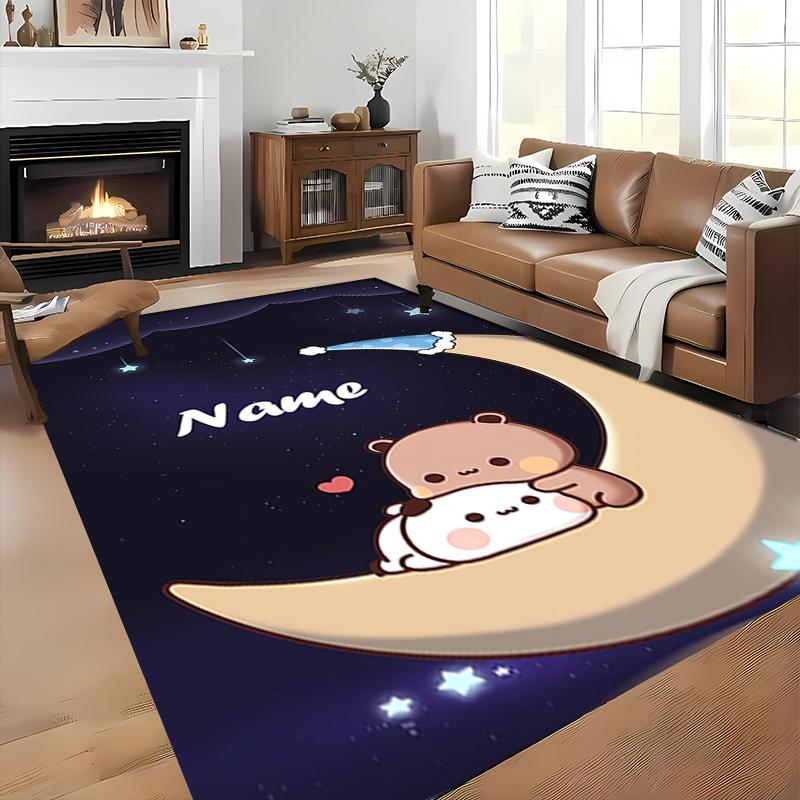 Custom personalization Bubu Dudu Area Rug - Perfect For Kitchen, Bathroom,Laundry Room Decor Large Size Available,Gift All Seasons