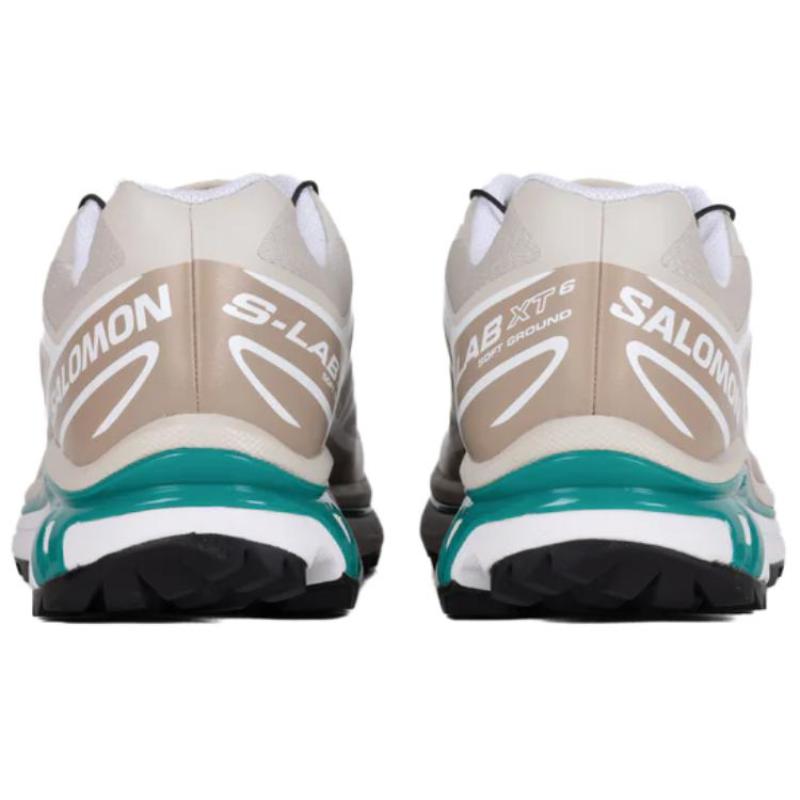 SALOMON XT 6 Амортизация, Устойчивость к истиранию, Дышащая поддержка Повседневные беговые кроссовки Унисекс Земляной серый Медный зеленый Кроссовки 478643