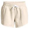 Rival Fleece Short, Womens Beige Shorts