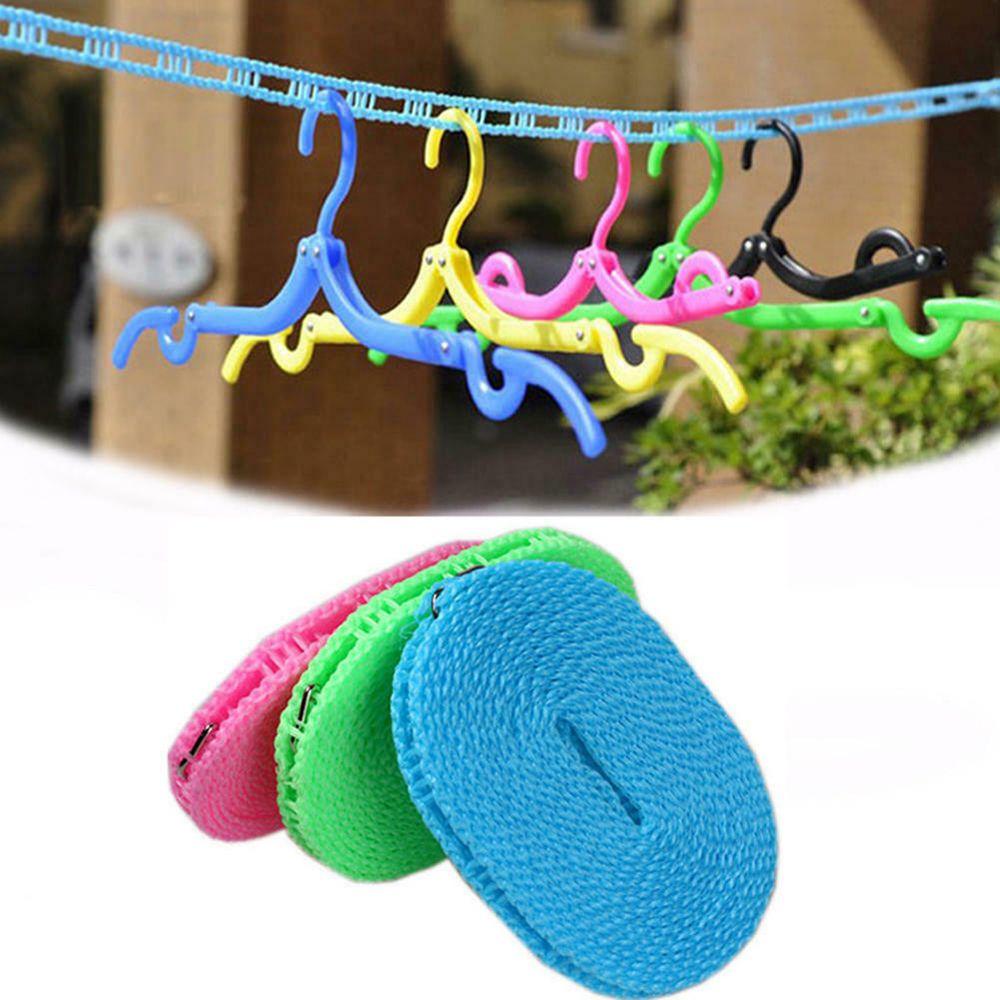 Travel Laundry Washing Rope 3m/5m Clothesline Nylon