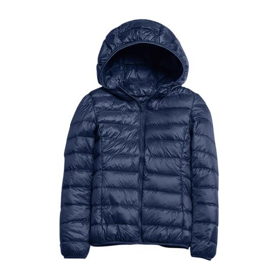 Женская зимняя куртка-пуховик с капюшоном и карманами на молнии, однотонная укороченная куртка с длинными рукавами и подкладкой на молнии