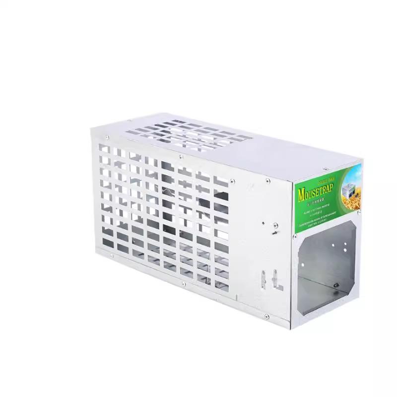 Автоматическая клетка-ловушка для крыс с защелкой: Эффективно ловите и уничтожайте грызунов