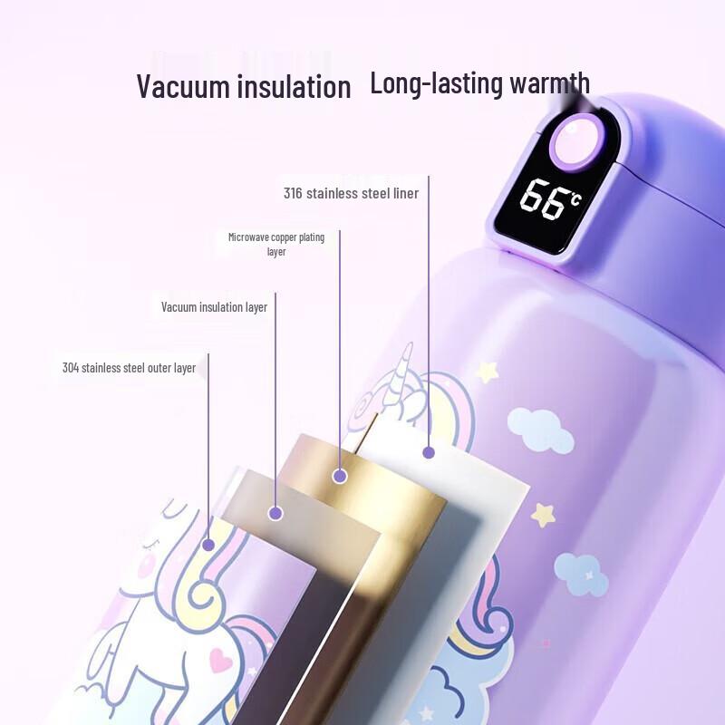 TOMIC Kids 316 Stainless Steel Insulated Straw Cup