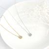 Necklace Diamond Yellow Gold K18YG PLATINUM Platinum Collection [Lara Christie] 0.3ct Lp51-0010-yg
