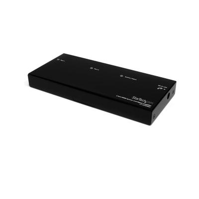 [StarTech] HDMI-разветвитель на 2 выхода со стереоаудио 3,5 мм 1080p/1920x1200 ST122HDMI2