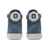 Converse Cons Pro Кожа Синтетическая кожа Нескользящие Износостойкие Высокие Кеды для Скейтбординга Унисекс Синие 169503C