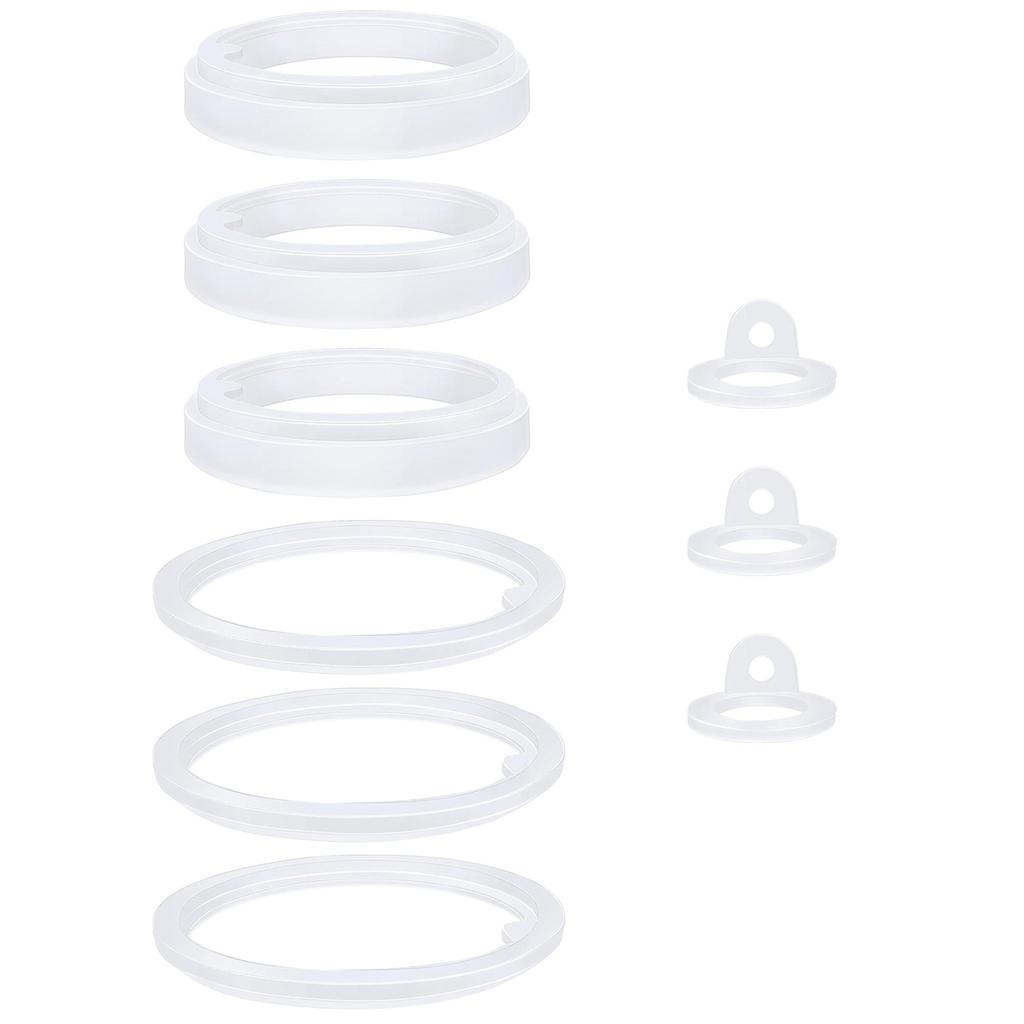 3/4pcs Silicone Sealing Gaskets Accessories for Drinking Cup 24/32/40/64oz Seal Rings Replacement Water Bottle Cup Parts