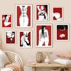 Sexy Nude Poster Lovers Satanic Canvas Paintings Erotic Body Sex Robet Poster and Print BDSM Wall Art Picture for Bedroom Decor