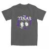Летняя футболка мужская с принтом The Tinas, хлопковая футболка с круглым вырезом, женская футболка с коротким рукавом, высокое качество, спортивные топы, повседневная, оверсайз, уличная одежда