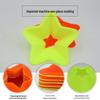 Star-Shaped Football Training Cone Disc