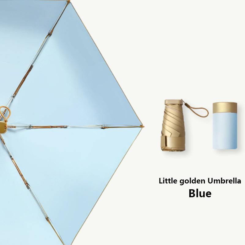 Мини-складной карманный зонт, модный женский портативный зонт от дождя и ультрафиолета, мужской зонтик, практичный праздничный подарок